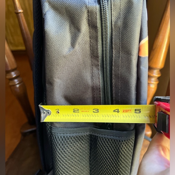 Black canvas, Friends Backpack. - Picture 5 of 10